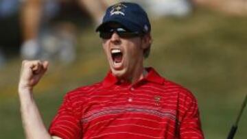 <b>RECUPERAN LA RYDER.</b> Estados Unidos se aseguró el triunfo en la XXXVII Ryder Cup de golf al sumar ya 14,5 puntos en los partidos individuales, suficientes para la victoria aunque la última jornada sigue en juego.