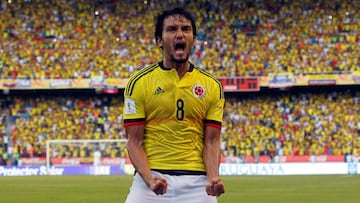 Abel Aguilar, volante de la Selecci&oacute;n Colombia