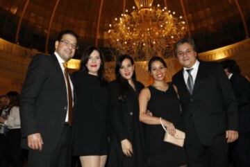 Alejandro Gómez, AS México; Cristina Visendaz, AS internacional; Iliana Peñaloza, digital AS México; Evelyn Carrasco y Leo Iturra, de AS Chile.