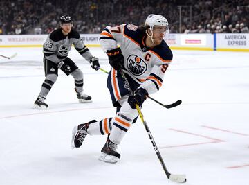 El center de los Edmonton Oilers es el patinador m¨¢s r¨¢pido de la NHL. As¨ª lo atestiguan sus dos premios del juego de habilidades del All Star de la NHL.