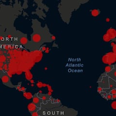 Mapa del coronavirus en el mundo, en tiempo real hoy, 29 de marzo: casos y muertos
