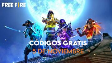 Free Fire | Códigos de hoy sábado 5 de noviembre de 2022: recompensas gratis