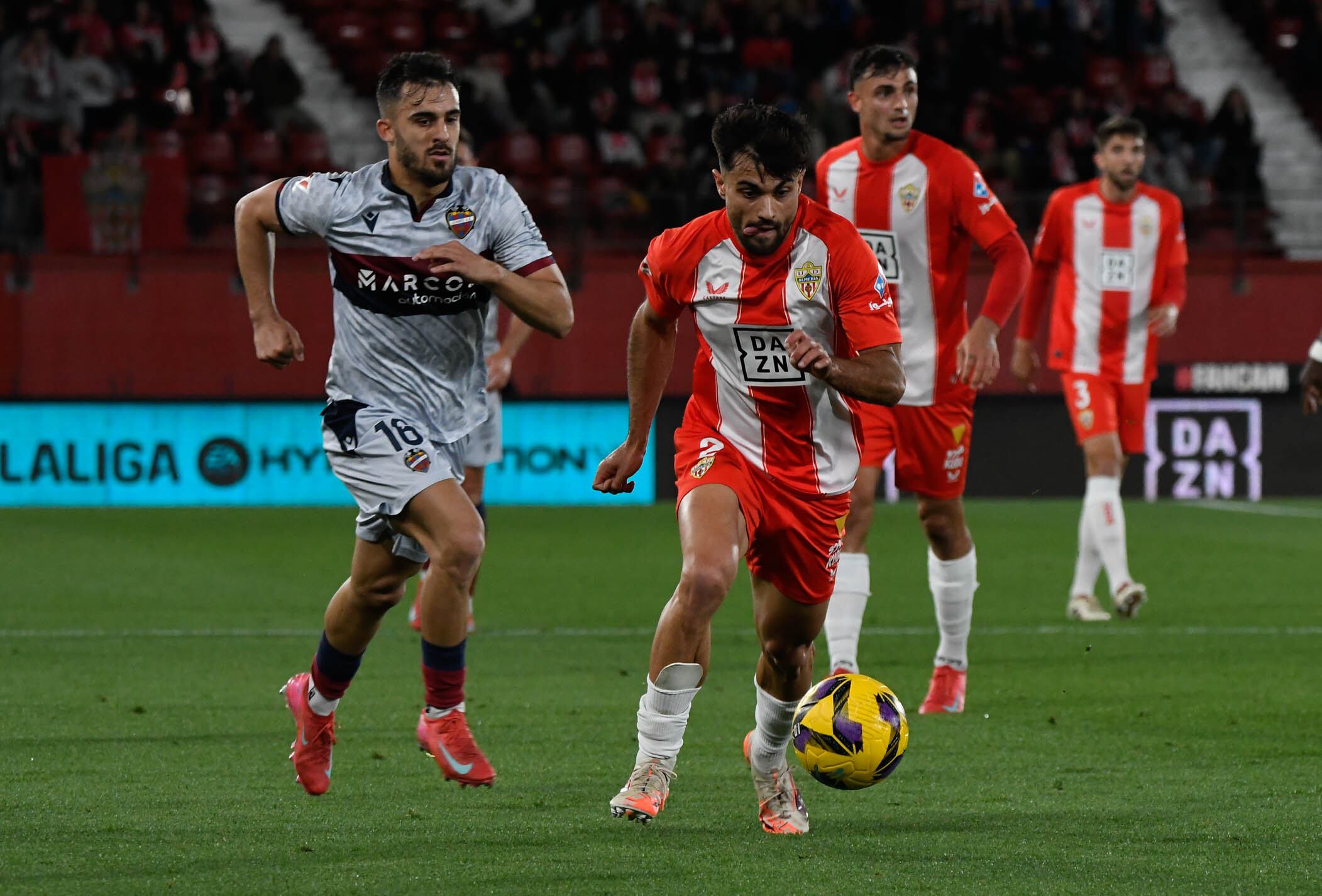 El Almería ganó al Levante su anterior partido en casa.