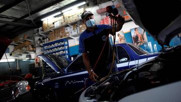 Trabajador de un taller.