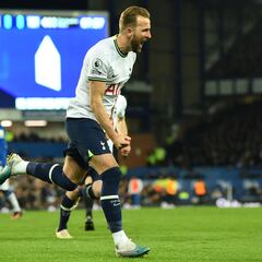 Harry Kane acecha a Wayne Rooney en la tabla de goleadores históricos de Premier League