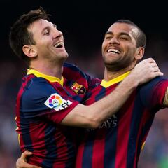Barcelona: Dani Alves on Xavi project and missing Messi