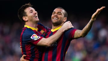Barcelona: Dani Alves on Xavi project and missing Messi