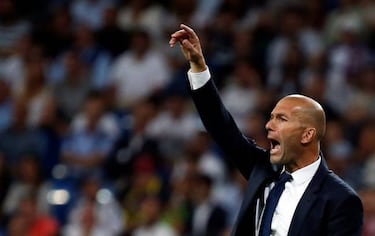 Zidane disappointed with first half against Villarreal