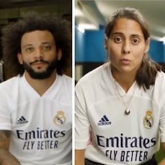 Sergio Ramos y Marcelo ponen a prueba al Real Madrid Femenino