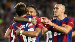 Gavi, Raphinha, Félix (2) and Lewandowski scored for Barcelona as they tore apart Belgian champions Antwerp at Estadi Olímpic Lluís Companys in Montjuic.