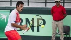 Garín remonta y Chile queda a un triunfo de ganar la serie