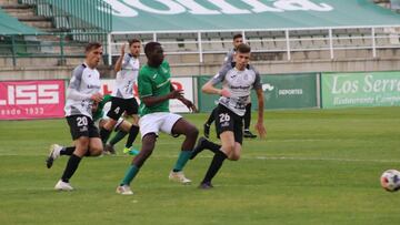 Imagen del partido entre el Conquense y el Toledo
