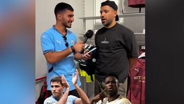 El Agüero más madridista cabrea a los aficionados del City: escuchen bien el vídeo