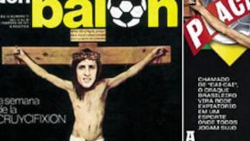 Neymar, crucificado en 'Placar' y Cruyff, en 'Don Balón', en 1977