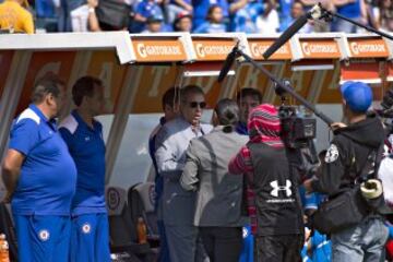 Así se dio el encuentro entre cementeros y los felinos celebrado esta tarde en el Estadio Azul
