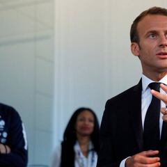 Macron desea un papel para Zidane por su simbolismo
