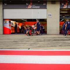 La nueva aerodinámica pone a Márquez 18º de entrada