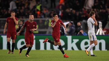 El Roma ganó al Chelsea y complica al Atlético