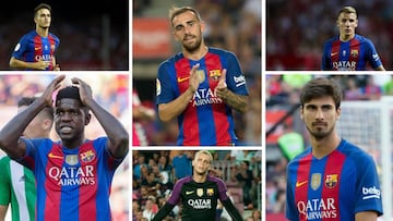 Denis, Umitti, Alcácer, Cillissen, André Gomes y Digne.