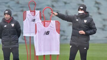 10/01/21 ENTRENAMIENTO ATHLETIC DE BILBAO MARCELINO