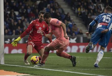 Luis Suárez puso el 0-3 en el marcador.