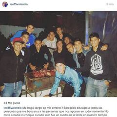 Valencia "incendia las redes" con particular defensa en Instagram