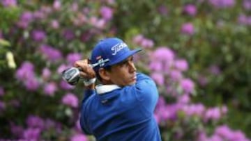 Rafa Cabrera-Bello durante su recorrido en el BMW PGA Championship, en Wentworth (Inglaterra).