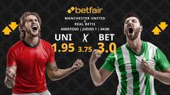 Manchester United vs. Real Betis: horario, dónde ver, pronósticos y estadísticas