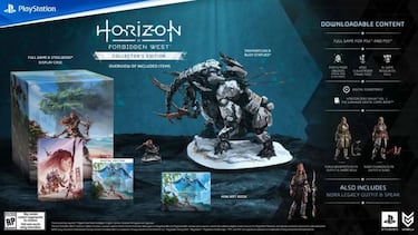 Horizon Forbidden West confirma todas sus ediciones y abre las reservas en todo el mundo