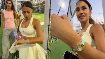 Influencer experto en relojes de lujo no reconoce a Antonela durante un Tik Tok