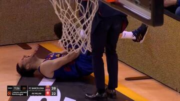 El colmo de los colmos: así ha sido la nueva lesión de Heurtel entre gestos de enorme dolor