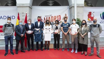 Presentación del Torneo Internacional de Seven en Madrid.