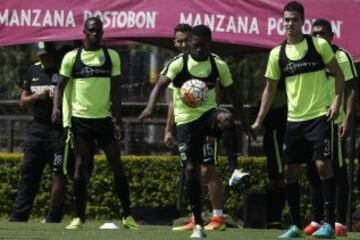 Nacional prepara su partido ante Coritiba en busca de la semifinal