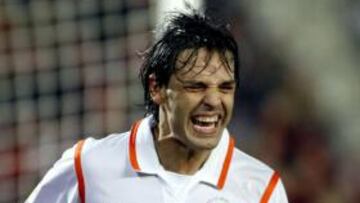 <strong>BIGOLEADOR.</strong> El '9' del Valencia hizo doblete en la victoria de su equipo ante un Mallorca muy combativo.