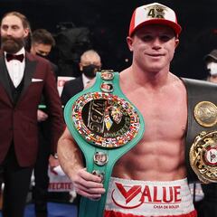 Canelo finishes Yildirim in three rounds to retain world titles