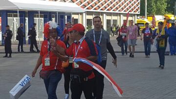 Así vivieron los hinchas de la Roja la previa del duelo