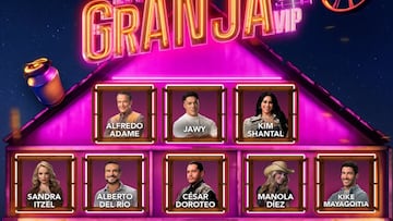 La lista completa de participantes del reality show La Granja VIP 2025 en México