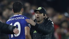 Conte confirma que Costa saldrá del Chelsea en este mercado