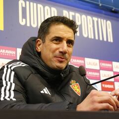 Velázquez. “Estoy feliz con esta plantilla; ahora hay que hacer una magnífica segunda vuelta”