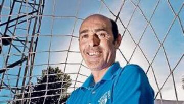 Rafa Paz brilló en su estreno con los veteranos hispalenses.