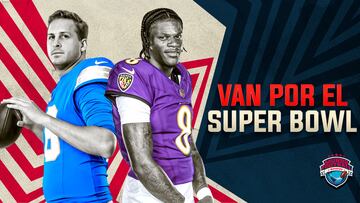 Mundo Football show, en vivo: Lions y Ravens, objetivo Super Bowl