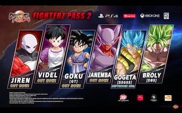 Dragon Ball FighterZ: todos los personajes DLC hasta la fecha
