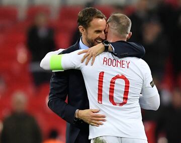 Gareth Southgate, entrenador de la Selección Inglesa, también despidió del último ídolo del fútbol británico.