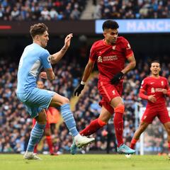 Con Luis Díaz en el final, Liverpool empata de visitante ante el City