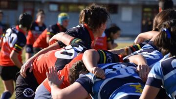 CDU M&aacute;laga, el equipo de la Universidad de M&aacute;laga de rugby femenino.