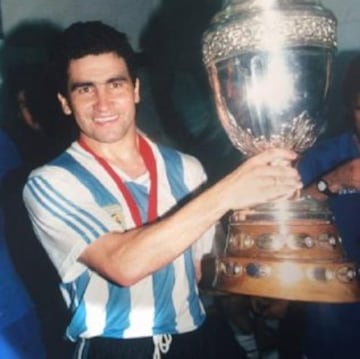 Alberto Acosta fue campeón de la Copa América 1993.