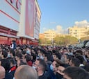 El Sevilla disculpa el caos en los accesos ante el West Ham