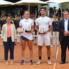Sierra y Damas, ganadores del Getxo World Tennis Tour Open