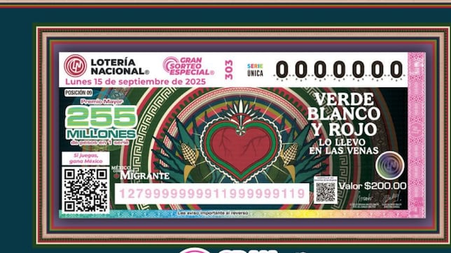 Resultados Gran Sorteo Especial 303: ganadores y números premiados | 15 de septiembre del 2025