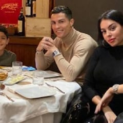 El "feliz domingo" de Cristiano Ronaldo y Georgina Rodríguez
